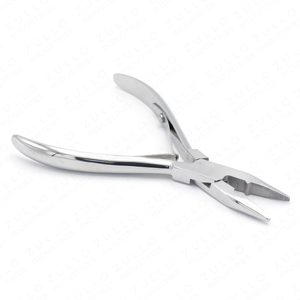 Pinzas de Acero Inoxidable con Logotipo Personalizado para Remover Extensiones de Cinta y Aplicar Micro Anillos, Herramienta de Salón - Product Image 2