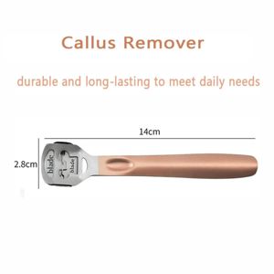 Removedor de Callosidades para Pies, Lima para Pies de Acero Inoxidable y Plástico Resistente con Borde Afilado, Raspador Profesional para Piel Dura y Talones Agrietados - Product Image 2
