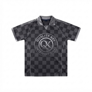 Nouveaux polos décontractés pour hommes et polos à carreaux respirants de haute qualité pour hommes, vente en gros très demandée - Product Image 3