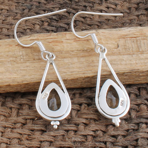 Pendientes de Citrino Natural, Plata de Ley 925, Calidad AAA, Gema Amarilla Dorada, Piedra de Nacimiento de Noviembre, Joyería al por Mayor - Product Image 6