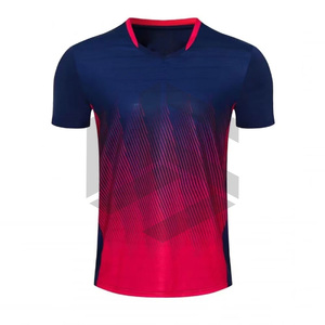 Customize Sublimated <b>Polyester</b> Breathable Quick Dry 2026 Black Knitted Football Soccer Jerseys Sports <b>T</b> <b>Shirt</b> Football Jersey - Product Image 1