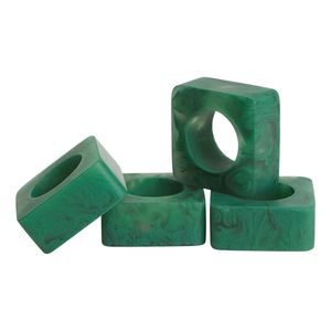 Juego de Anillos para Servilletas de Resina al por Mayor para el Mercado de Exportación, para Organizadores de Bodas y Empresas de Catering - Product Image 2