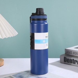 Vaso térmico de acero inoxidable de 600, 800 y 1000 ml, con doble pared y tapa, para viaje, con rendimiento térmico de 24 horas. - Product Image 6