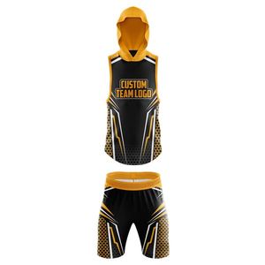 Quick Dry Wholesale 7V7 Football Uniforms Breathable New Design Premium Quality 100% Polyester 7v7 American Football Uniforms - Product Image 2