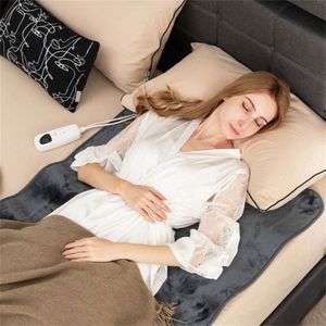 Tappetino Elettrico Riscaldante in Flanella per Materasso, 5 Livelli di Calore, Spegnimento Automatico 8 Ore, Lavabile in Lavatrice (180x76 cm) per Uso Domestico - Product Image 2