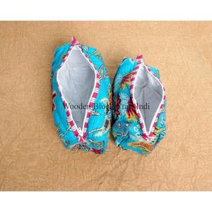 New Arrival Wholesale Handcrafted Tassel Printed 100% Cotton Zipper Closure Small Lightweight Multi-Function Eco-Friendly <b>Case</b> - Product Image 6