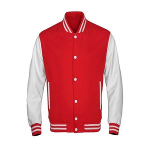 Nouvelle veste universitaire unisexe à capuche, style High Street, hiver, motif géométrique uni, manches en laine, décontractée, vintage, style baseball - Product Image 3