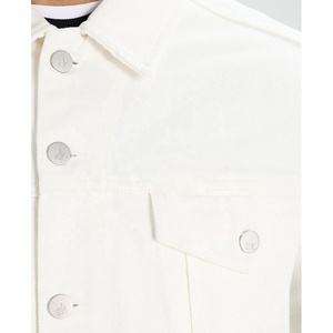 Veste en jean pour homme personnalisée de haute qualité, très populaire, avec col montant, capuche, respirante et à séchage rapide - Product Image 5