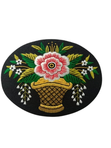 Patch floral brodé décoratif - Product Image 3