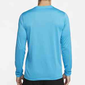 T-shirt à manches longues pour homme de haute qualité 100% coton - Col rond - Design personnalisable - Logo - Respirant - Séchage rapide - Écologique - Vêtement décontracté - Product Image 2