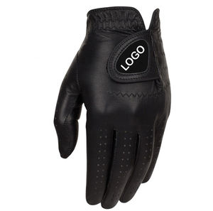 Guantes de golf con diseño de bandera, guantes deportivos de cuero antideslizantes y transpirables, correa de muñeca ajustable para uso en exteriores - Product Image 2