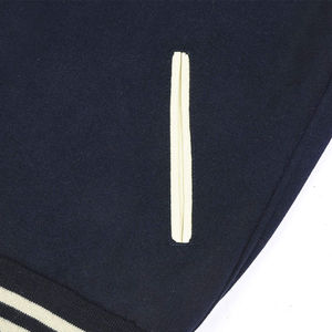 Premium Men's Varsity Jacket Heavyweight Wool Letterman Jacket Custom Embroidered Private Label OEM Fashion Outerwear - Product Image 6