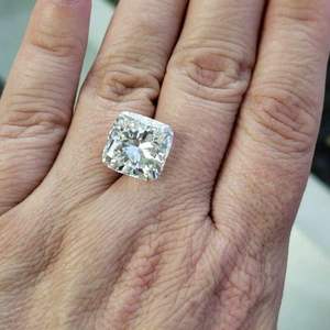 Diamant de laboratoire taille coussin, pierre libre, couleur DEF, pureté VVS1, vente en gros, pierre précieuse pour bague de fiançailles, certifié de laboratoire - Product Image 3