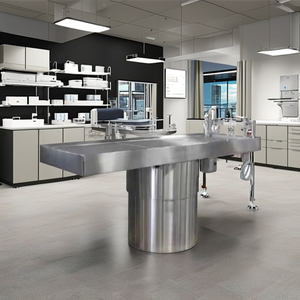Table d'Autopsie en Acier Inoxydable 304 de Haute Qualité Modèle DC01 pour Usage Hospitalier Garantie de 2 Ans Classe I Prix Raisonnable en Ligne - Product Image 4