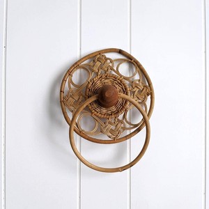 Toallero de ratán para baño y cocina, colgador hecho a mano, estantes de alta calidad, venta al por mayor - Product Image 2