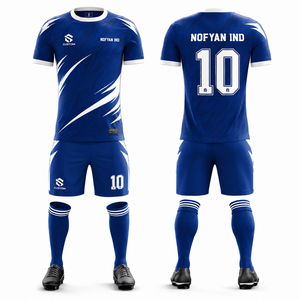 Fabricante de Uniformes de Fútbol Personalizados Premium para Adultos Unisex, Proveedor de Ropa Deportiva para Equipos de Fútbol al por Mayor, Marca Privada, Logotipo Personalizado, Ecológico - Product Image 1