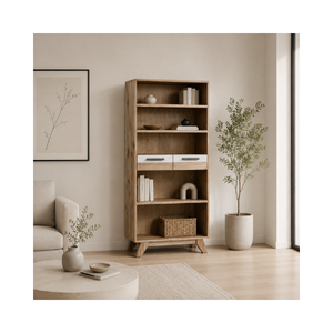 Librería de Madera Marca SOHO, 1850 mm de Altura, Nuevo Diseño, Muebles para Dormitorio, Fabricante Vietnamita - Product Image 1