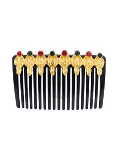 Peigne à cheveux en alliage plaqué or, motif vintage, léger, accessoire de mode 13 cm pour mariage et fête, Créations Naykk - Product Image 3