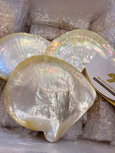 ช้อนเปลือกหอยประดับมุกเคลือบทองดีไซน์แปลกใหม่ - Product Image 4