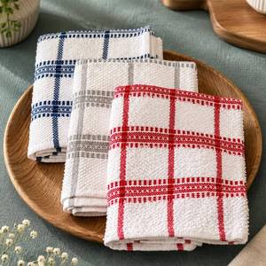 Essuie-tout en coton brodé personnalisé pour la cuisine – Qualité supérieure, marque privée et approvisionnement en gros - Product Image 3