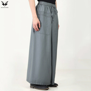 Pantalones Islámicos Modestos para Hombre, Estilo Izar Lungi con Bolsillo con Cremallera, Cintura Elástica, Mezcla de Algodón, Transpirables, de Secado Rápido, Suaves y Cómodos - Product Image 6