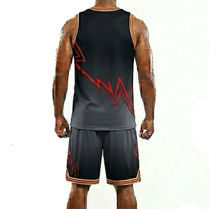 Tenue de basketball élégante, nouveau produit, meilleure vente, grande taille, respirante, sans manches - Product Image 2