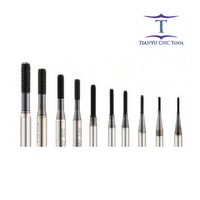 Taraud et filière universels en PVC cannelé en spirale avec revêtement TiN/TiCN/DLC, finition brillante, filetage métrique standard