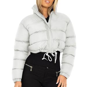Veste bouffante d'hiver imperméable pour femmes, veste polaire confortable pour femmes de conception professionnelle fabriquée en usine, vente à chaud personnalisée - Product Image 1