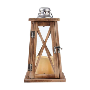 Lanterne en bois de conception traditionnelle, écologique, de haute qualité, porte-bougie décoratif suspendu, décoration du Ramadan, vente en gros - Product Image 2