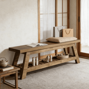 Solid Shoe Rack Bench for Enhanced Durability and Stability - Product Image 1