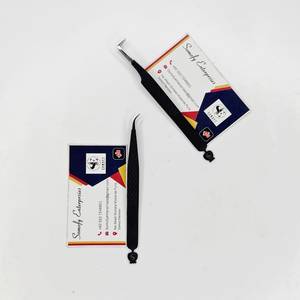 แหนบต่อขนตา Somofy Enterprises สแตนเลสสตีล ปลายเรียบ แม่นยำ รับทำโลโก้ตามสั่ง รุ่น SE-BI-TL-0074 ป้องกันไฟฟ้าสถิต - Product Image 4