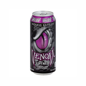 Bebida Energética Venom Sabor Cereza Negra y Kiwi 16oz, Bebida Carbonatada de Alta Energía con un Potente Impulso y un Sabor Refrescante - Product Image 3