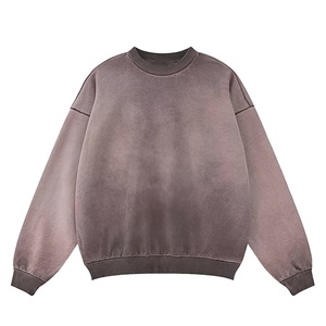Customized <b>Sweatshirt</b> Acid Washed 100% Cotton High Quality Vintage Oversized Men's Acid Washed <b>Sweatshirt</b> Wholesale rate - Product Image 6