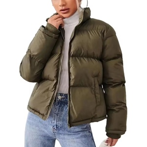 High Quality <b>Ladies</b> Puffer Jacket Comfortable <b>Winter</b> Bubble Jacket for Women Customized Color Women's Jacket Breathable - Product Image 1