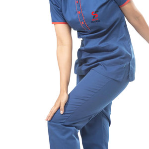 Vêtements médicaux robustes de qualité industrielle pour le personnel d'entretien et de soutien hospitalier, uniforme d'hôpital résistant - Product Image 2