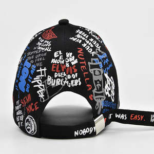 Gorra de Béisbol Unisex para Adultos, 100% Algodón, Estilo Clásico, Ajustable, con Impresión Digital, Deportiva, de 6 Paneles, para Mujer - Product Image 3