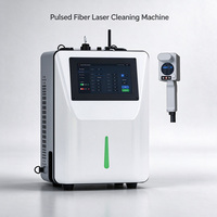 Machine de nettoyage au laser à fibre pulsée portable 200W, système d'élimination de la rouille, de la peinture et de l'oxyde, équipement de préparation des surfaces métalliques