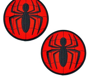 Patch thermocollant ou à coudre Spider Logo, broderie haute qualité en rayonne, applique <span class=keywords><strong>Spiderman</strong></span> pour vêtements par MEHMOOD APPARELS - Product Image 5