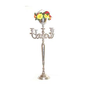 Candelabro antiguo negro de lujo para suelo hecho a mano nuevo diseño Metal decorativo suelo de pie decorativo hecho a mano candelabros - Product Image 4