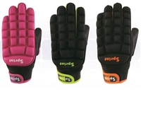 Gants de sport d'extérieur Sprint, vert et noir, antidérapants, en polyester, unisexes, toutes saisons, fermeture auto-agrippante, logo, légers