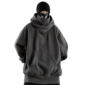 Sweat-shirts à col roulé en tricot uni personnalisés pour hommes et femmes, sweat-shirts décontractés tout-en-un pour hommes et femmes - Product Image 3