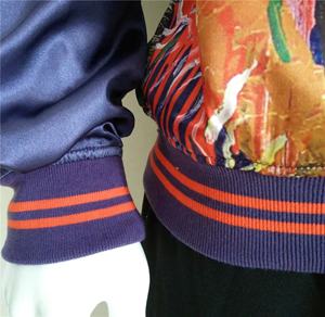 Broderie Impression Unisexe Veste Qualité Respirant Réversible Premium Streetwear 100% Polyester Coupe-Vent Style Femmes Veste - Product Image 3