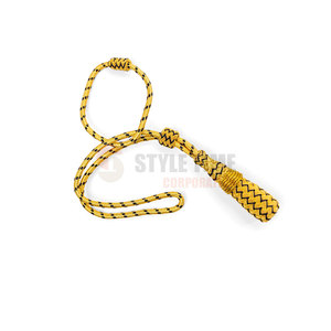 Elegante nudo de espada con diseño de cordón tejido a mano para accesorios de vestimenta tradicional y eventos formales. - Product Image 3