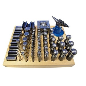 Multi Purpose Forming Set Dapping Doming Swage Block Punch Set with Anvil Dapping Punches Forming Bending Jewelry Making Kit - Product Image 6
