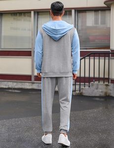 Premium Mens Teamwear Tracksuit Set with Personalized Logo Options Matching Athletic <b>Jacket</b> and Pants Professional Sports Club - Product Image 4