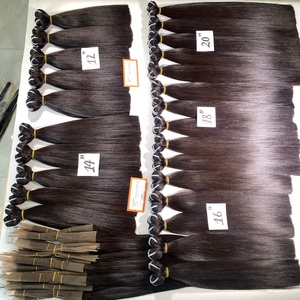 Extensiones de cabello Remy Virgen sin procesar puro 100%, paquete suave recto de hueso de larga duración, gran oferta, origen vietnamita - Product Image 6