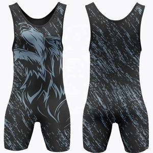 Ropa Deportiva Sublimada con Logotipo Personalizado, Singlet de Halterofilia Juvenil, Singlets de Lucha Libre de Alta Calidad, Singlet de Lucha Libre Juvenil - Product Image 2