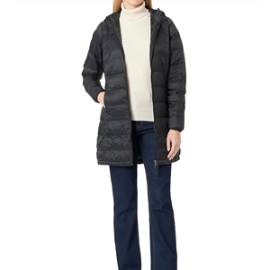 Manteau long matelassé pour femme, de qualité supérieure, chaud, coupe-vent, pour l'extérieur, élégant, confortable et épais, idéal pour l'hiver - Product Image 3