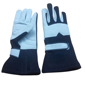 Gants de karting professionnels en fibre légère à doigts entiers avec fermeture auto-agrippante pour adultes unisexes - Product Image 5