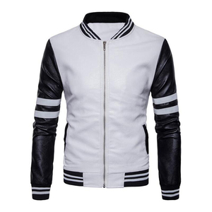 Factory Direct New Custom Genuine Leather Winter <b>Zip</b> <b>up</b> <b>Jackets</b> Men Motorcycle Biker Casual Windbreaker Original Leather <b>Jackets</b> - Product Image 3